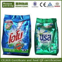 Plastic packaging bag for washing powder